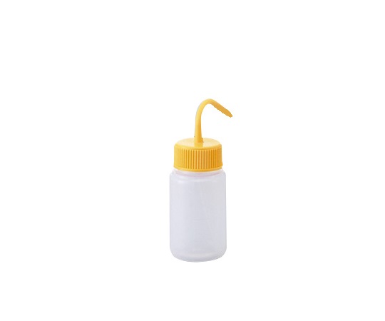 4-5669-01 カラフル洗浄瓶 広口(黄)250mL アズワン(AS ONE)