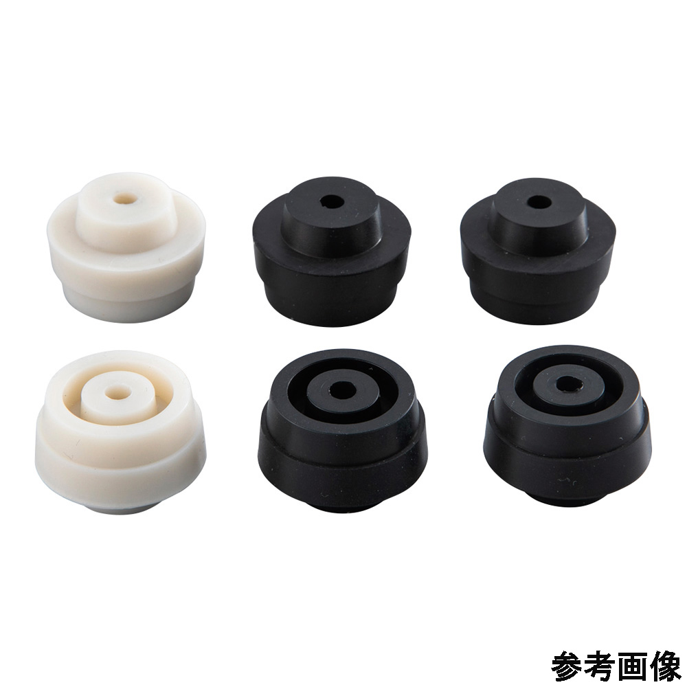 スクリュー管瓶用穴付きゴム栓 R-FKM R-FKM(1個)