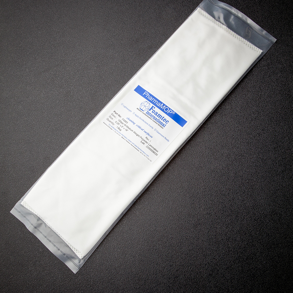 クリーンルームモップ FS853 10枚入 FS853(1箱(10枚入り))