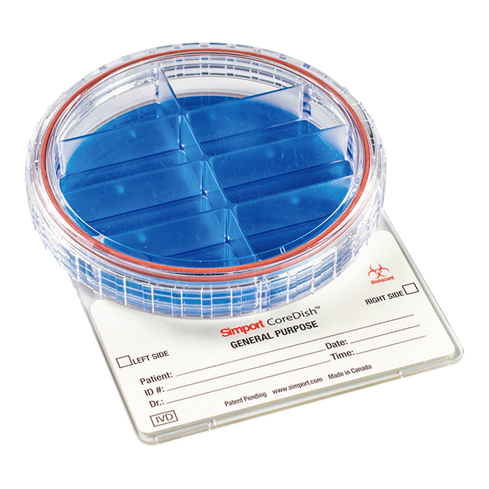 生理検体保管容器 COREDISH? 8画分 10枚入 M971-D8 M971-D8(1ケース(10個入り))