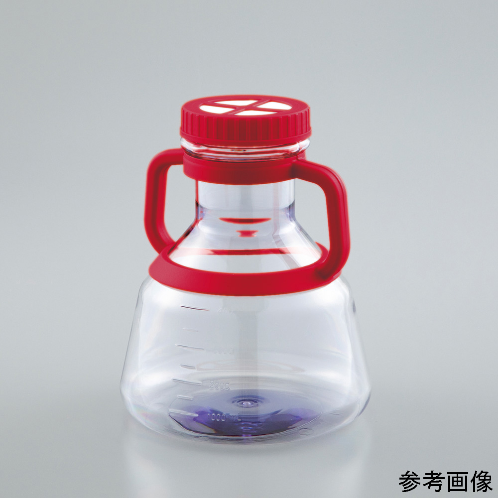 4-6584-01 培養三角フラスコ C043003 1個×12パック入 C043003(1箱(12パック入り))