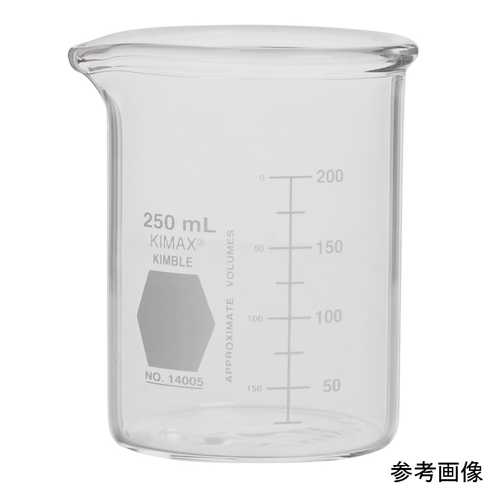 極厚ビーカー KIMAX(R) 4,000mL Φ161×252mm 14005-4000 14005-4000(1個)