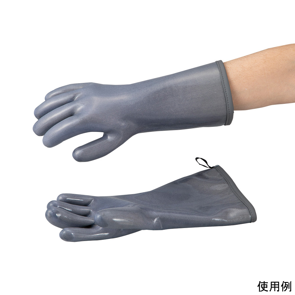 耐冷熱耐切創シリコン手袋 グレー C28CSH/C30EW Mサイズ C28CSH/C30EW(1双)