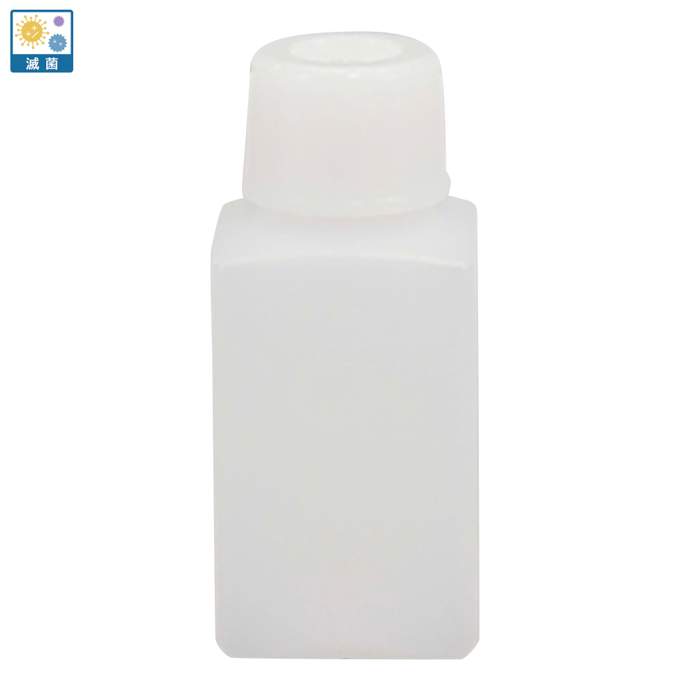 5-003-32 アイボーイ PE角瓶 100mL 滅菌済 アズワン(AS ONE)