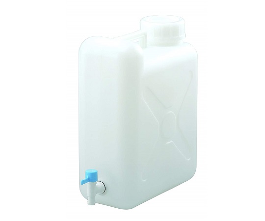 ヘンペイ広口活栓付瓶 20L