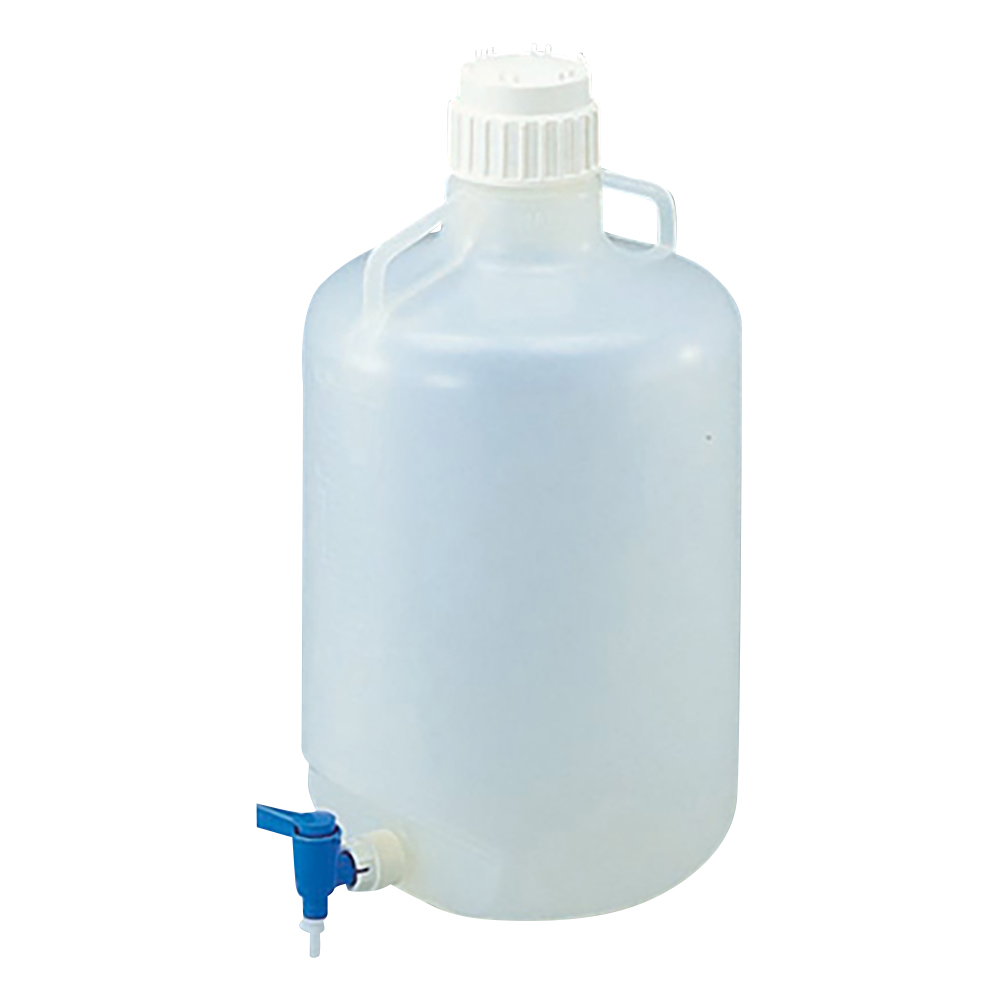 5-050-01 Nalgene 活栓付丸型瓶2319 10L No.2319-0020 (10L) ナルゲン(NALGENE)