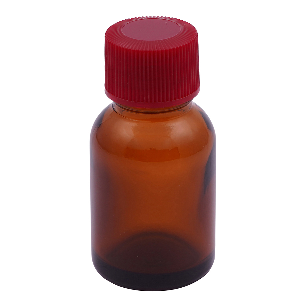 細口規格瓶 褐色 LT-15(100本)
