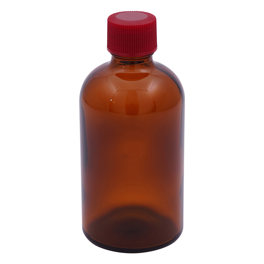 細口規格瓶 褐色 LT-100(100本)