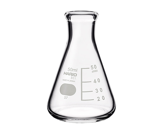 HARIO 三角フラスコ 目安目盛付 50mL