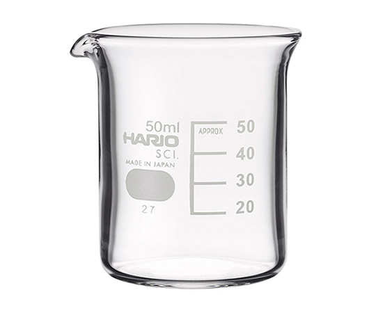 HARIO ビーカー 目安目盛付 50mL