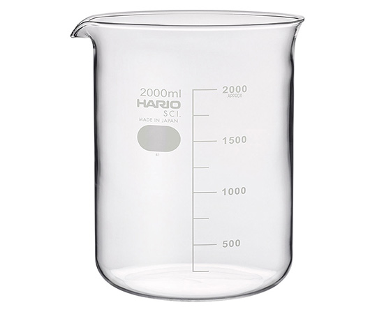 HARIO ビーカー 目安目盛付 2L