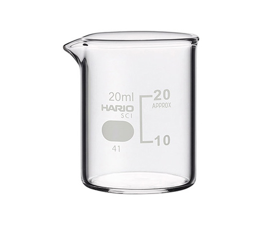 HARIO ビーカー 目安目盛付 20mL