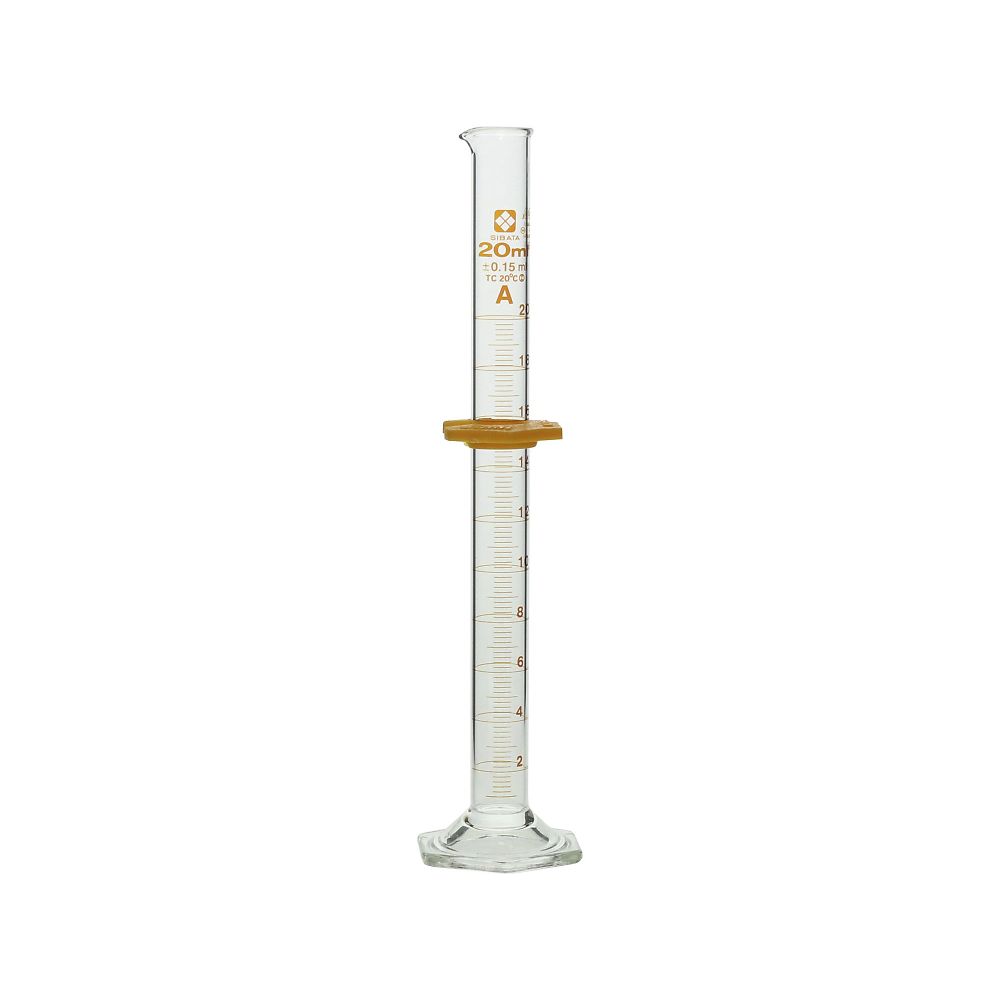 メスシリンダー バンパー付 スーパーグレード 20mL