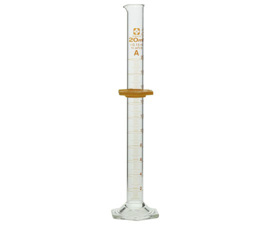 メスシリンダースーパーグレード 20mL JCSS校正付 023520-20(1個)