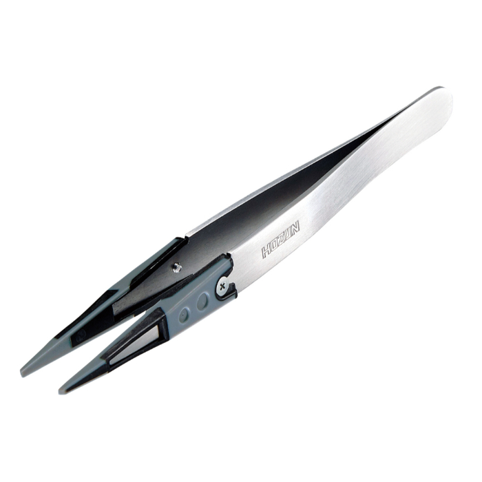 P-640-J ESDソフトチップピンセット ホーザン(HOZAN)