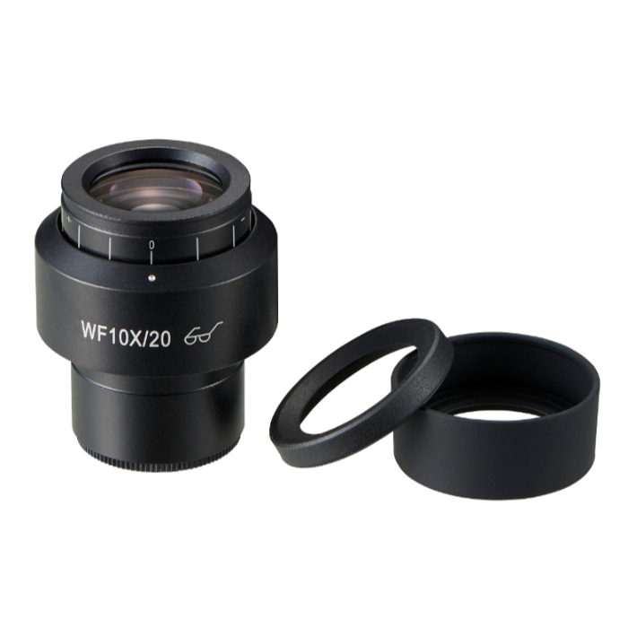 スケール付接眼レンズ