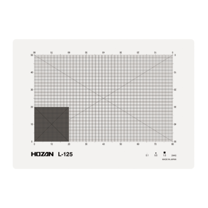 L-125 スケールシート ホーザン(HOZAN)