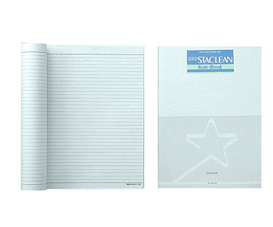 6-8240-07 クリーンルーム用ノート SNA412R(32枚綴×10冊) 桜井