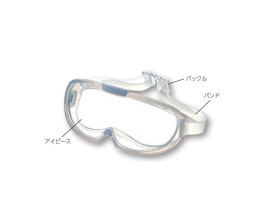オートクレーブ対応ゴグル 交換用留め具セット AC-M7用バックル(5組)