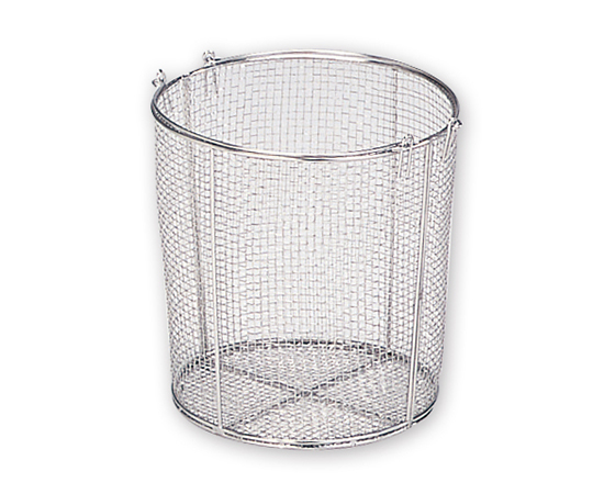 7-5331-02 ステンレス丸型洗浄カゴ(テーパ付) 大 アズワン(AS ONE)