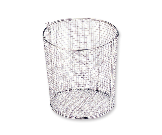 ステンレス丸型洗浄カゴ(テーパ付) 特中