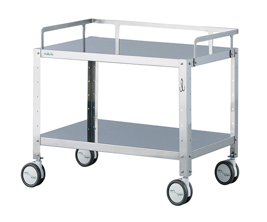 ミニカラフルステンワゴン(フック付き・低床タイプ) レギュラー シルバー(塗装無) MCSWR-2SF