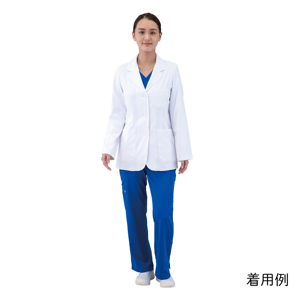 THE WHITE COAT レディスブレザー白衣(ミニマリストシリーズ) S相当 5160-XS 5160-XS(1枚)