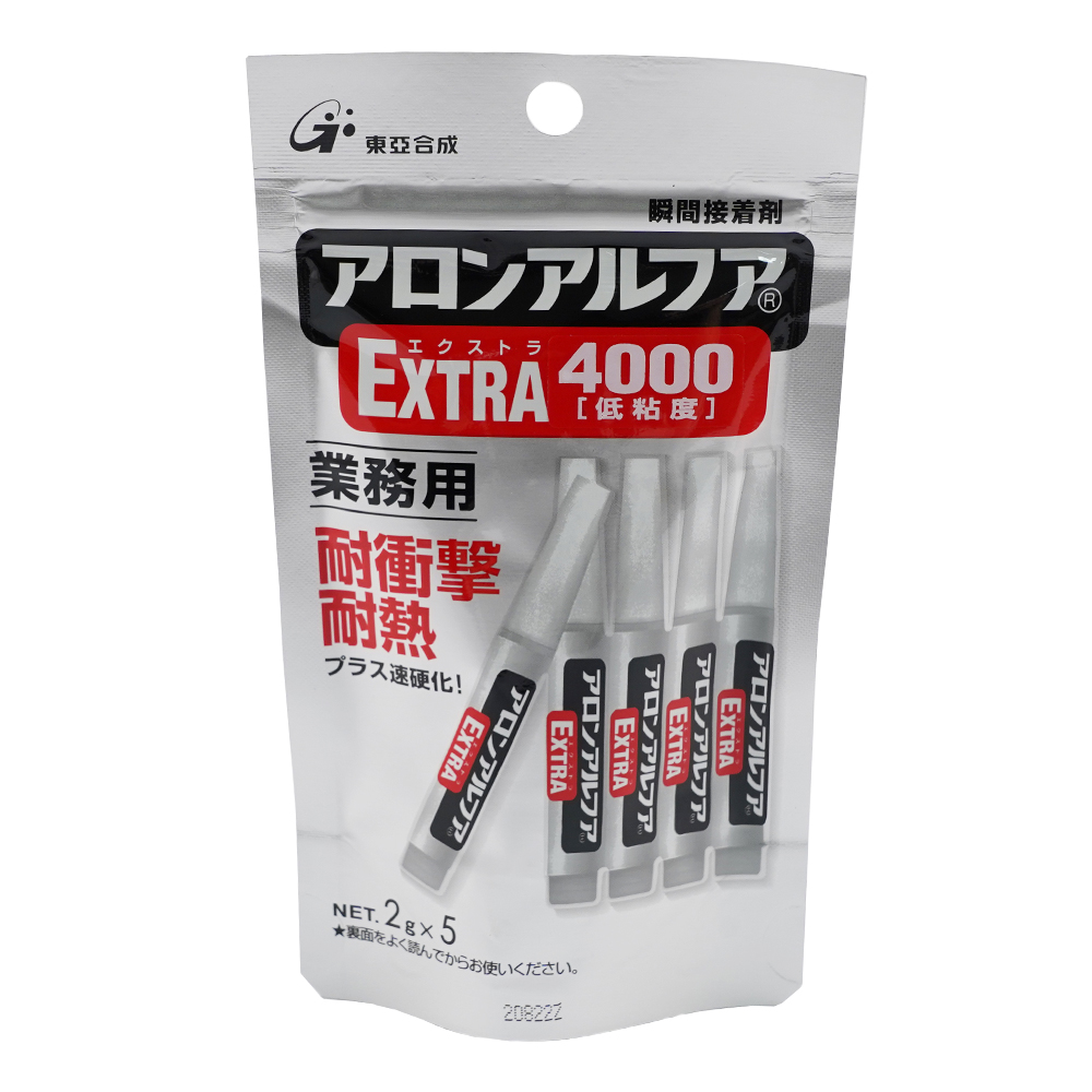 アロンアルファ(R)1袋(5本入) AA-EXTRA-10g-4000 AA-EXTRA-10g-4000(1袋(5本入り))