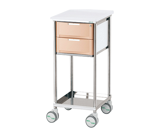 ナビスメイト・トレイワゴン 2段BOX ピーチ 2段BOX ピーチ