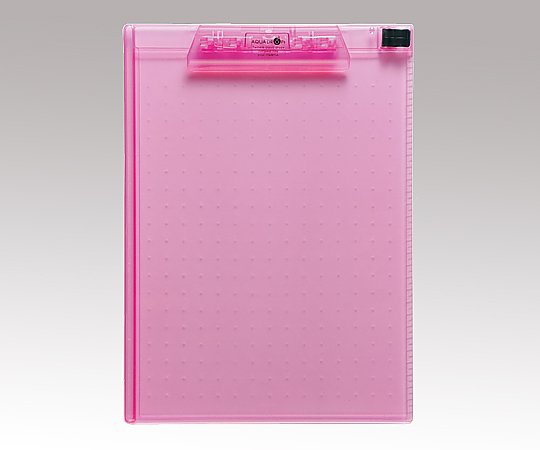 8-4232-01 クリップボード 235×323mm 赤 A5010-3