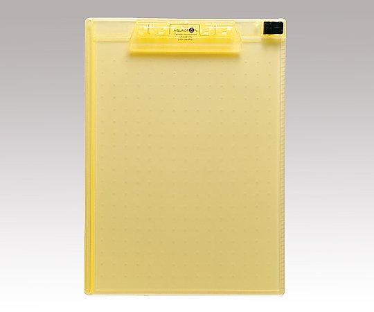 8-4232-02 クリップボード 235×323mm 黄 A5010-5