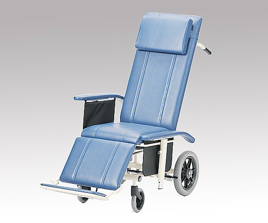 フルリクライニング車椅子 (介助式/スチール製/座幅430mm/ノーパンクタイヤ) NHR-16