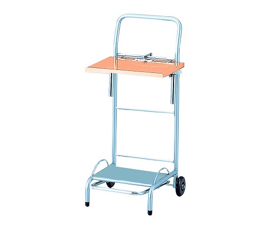 8-8851-03 ゴミ袋スタンド(フタ付) オレンジ NFG-1 アズワン(AS ONE)