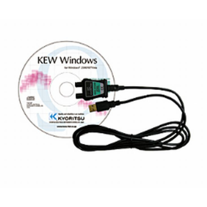 USBアダプタ+KEW Windows(ソフトウェア) MODEL8212USB-W 共立電気計器