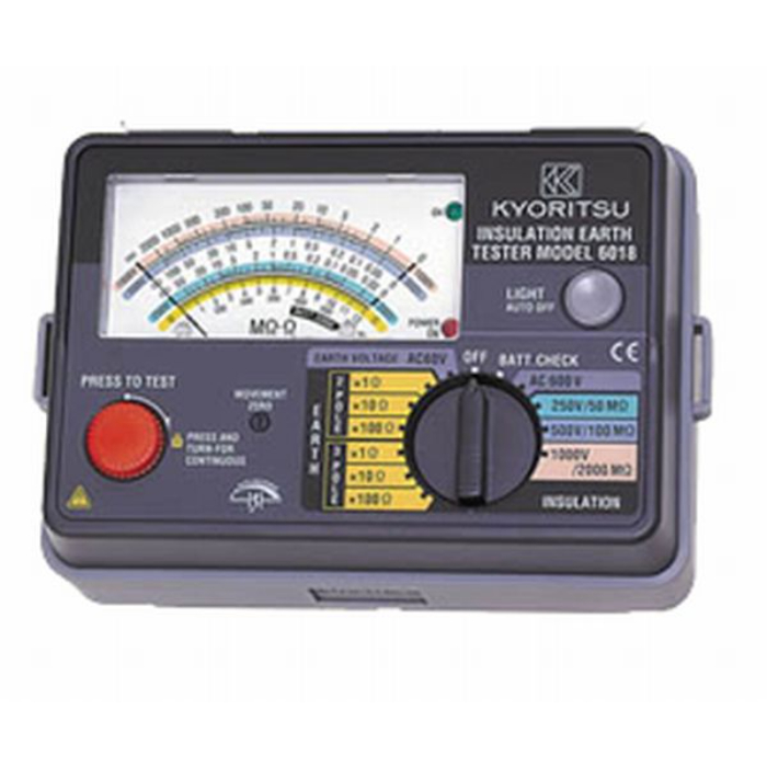 アナログ絶縁・接地抵抗計 MODEL6018 共立電気計器