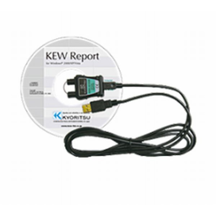 USBアダプタ+KEW Report(ソフトウェア) MODEL8212-USB