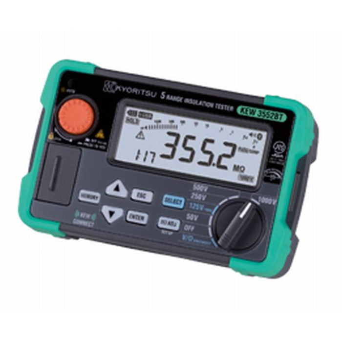 デジタル絶縁抵抗計(6レンジBluetooth搭載) KEW3552BT 共立電気計器