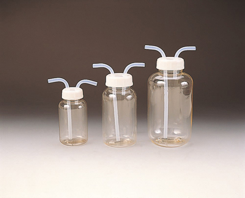 101-28901 ガス洗浄瓶 250ml(ポリカーボ製) 日本メデカルサイエンス 印刷