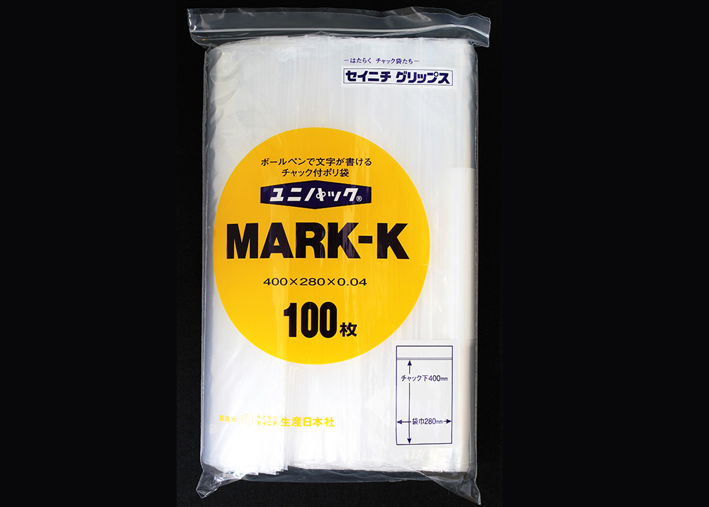 101-53411 ユニパック MARK-K(100枚) 生産日本社(セイニチ)