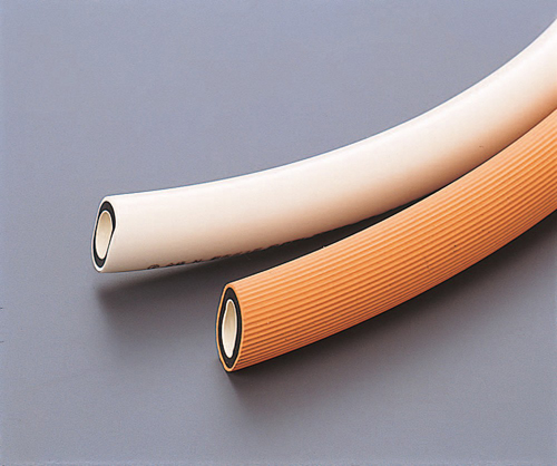 102-3090102 ガス用ゴム管 プロパンガス用 オレンジ クラレプラスチックス 印刷