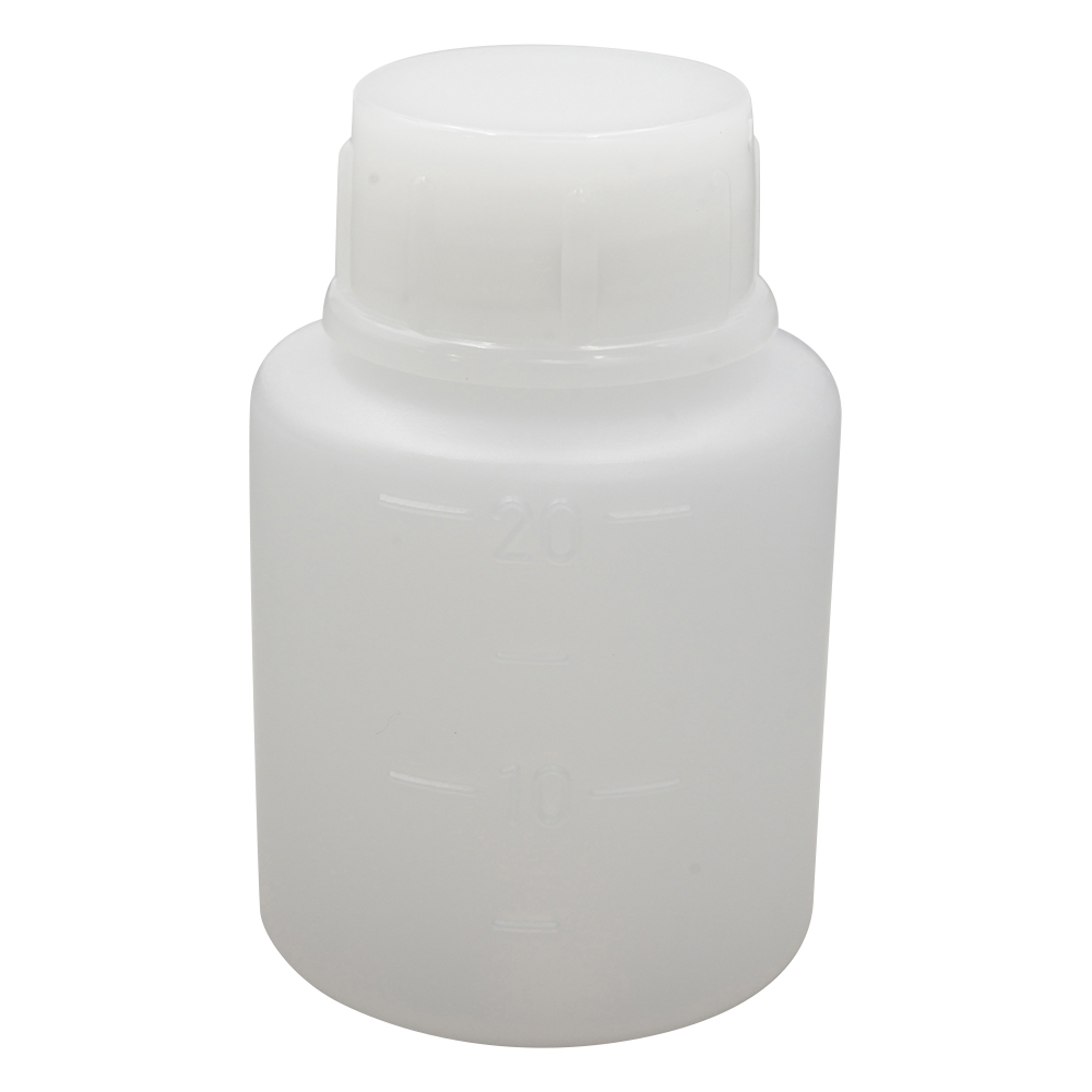 標準規格瓶 丸型細口(ナチュラル) 20mL