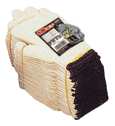 純綿軍手 SP151-LL おたふく手袋 印刷