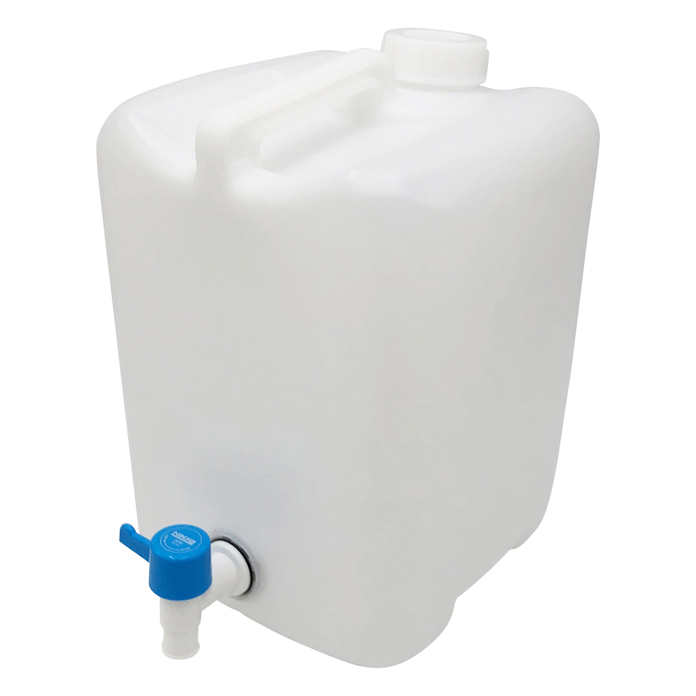 レバーコック付瓶 正角缶(1ヶロ)10L 1052-01