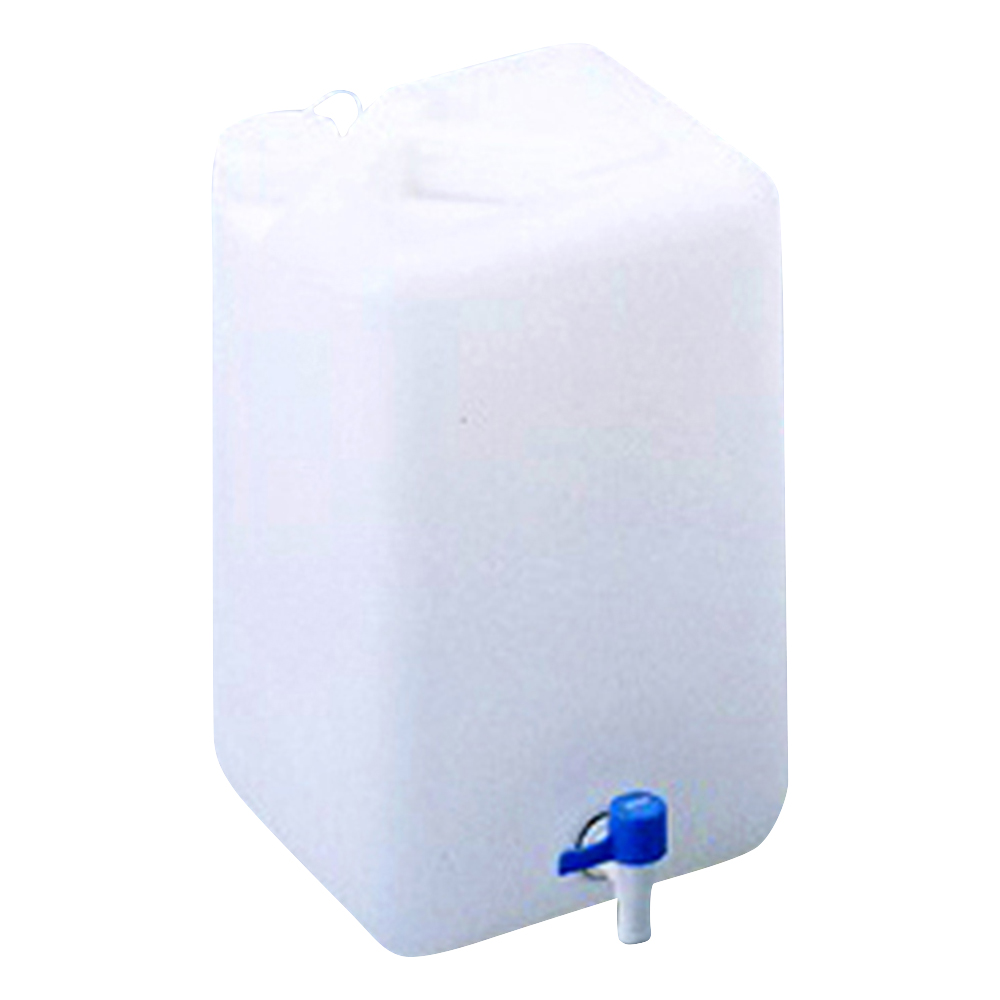レバーコック付瓶 正角缶(1ヶロ)20L 1052-02