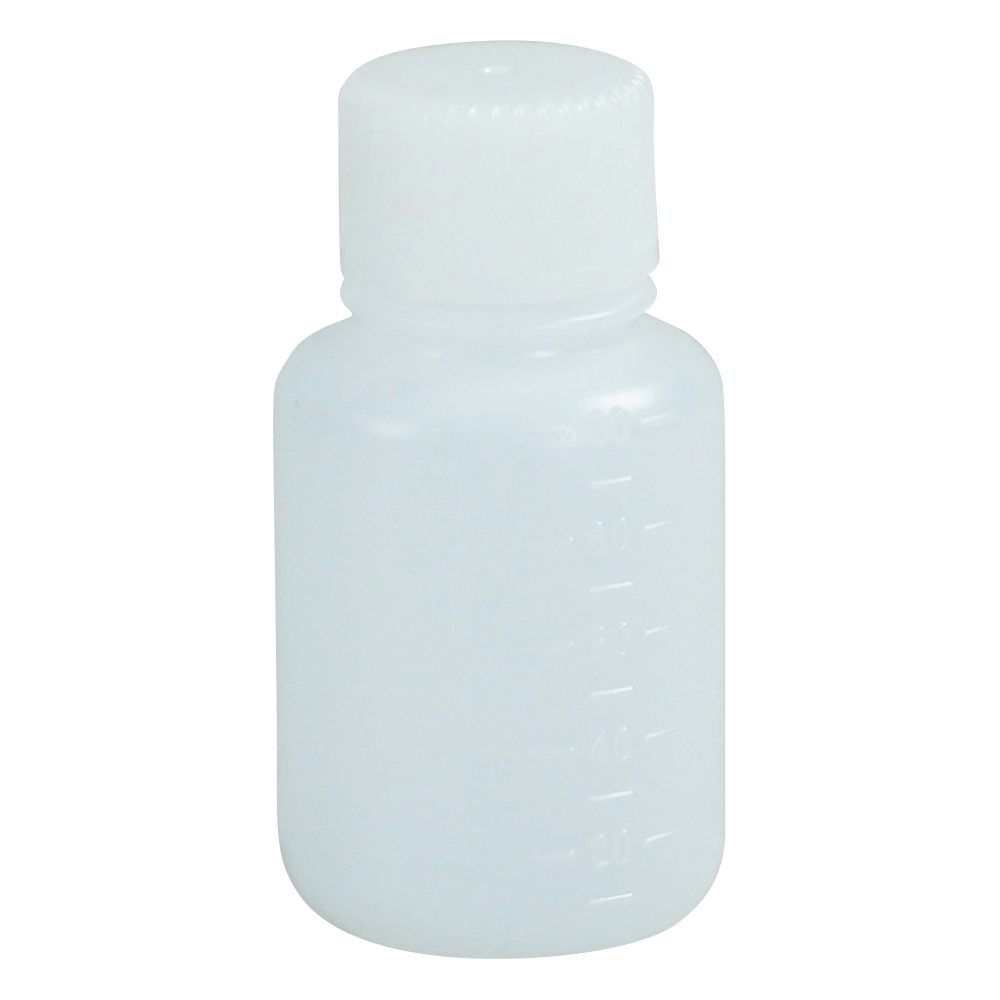 Jボトル丸型 細口(ナチュラル) 100ml 滅菌済(200本)