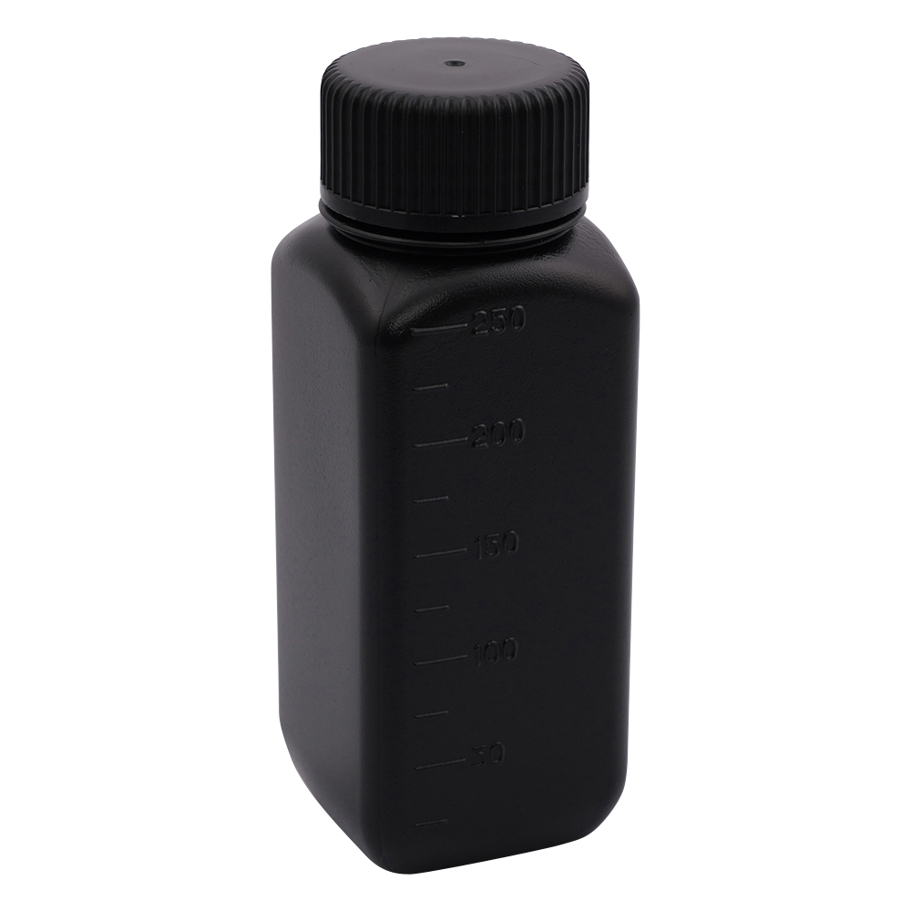 Jボトル角型 広口 遮光 250ml