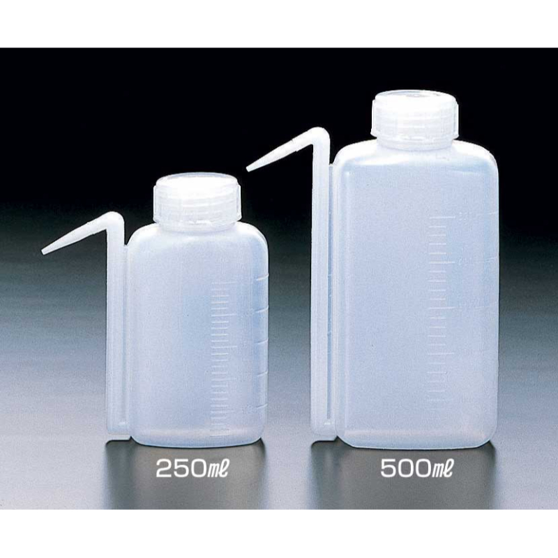 エコノ角型洗浄瓶 500ML 2116