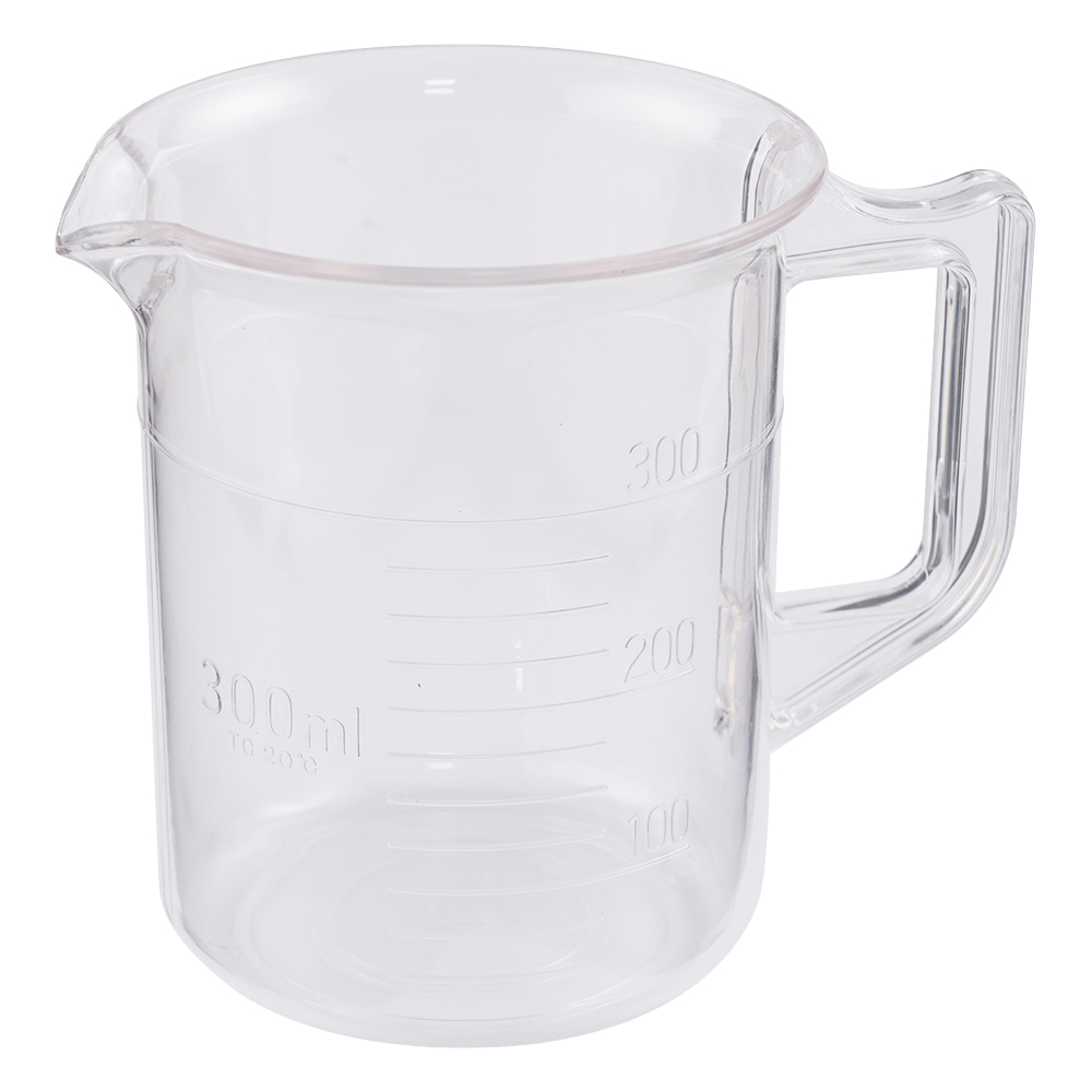 30-0803-00-55 PC計量カップ 300ml 3008-0300 ニッコー・ハンセン