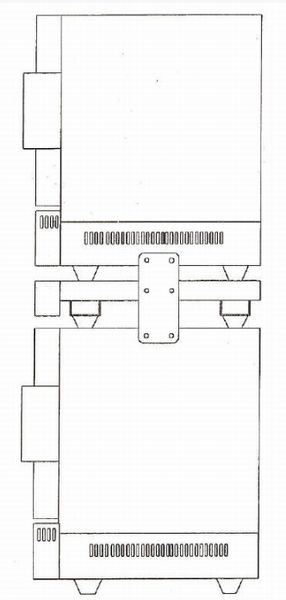 定温乾燥器SDN/SDW70用積重ね台 46-0674