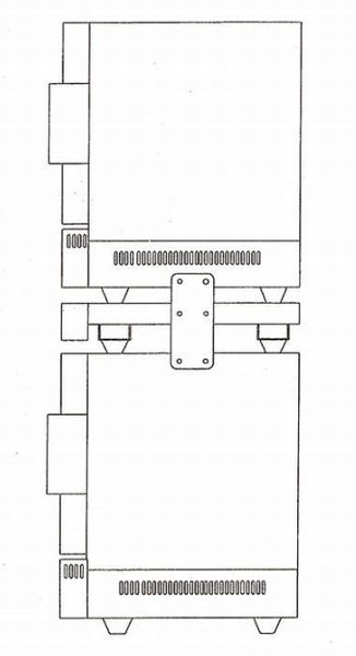 定温乾燥器SDN/SDW27用積重ね台 46-0678